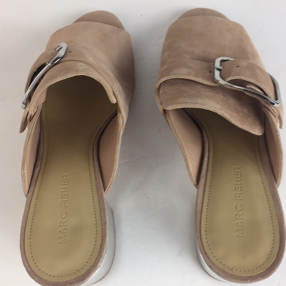 New Marc Fisher suede sandals - Picture 6 of 8